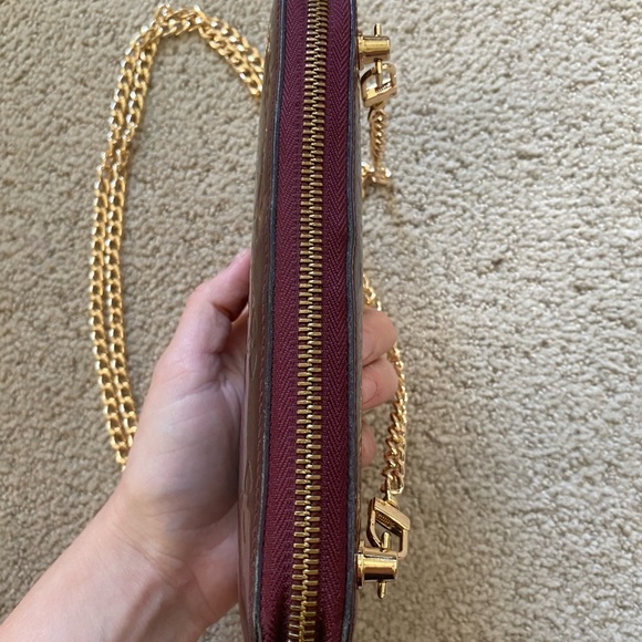 Authentic Louis Vuitton classic monogram vernis Zippy mini crossbody wallet - Picture 5 of 10